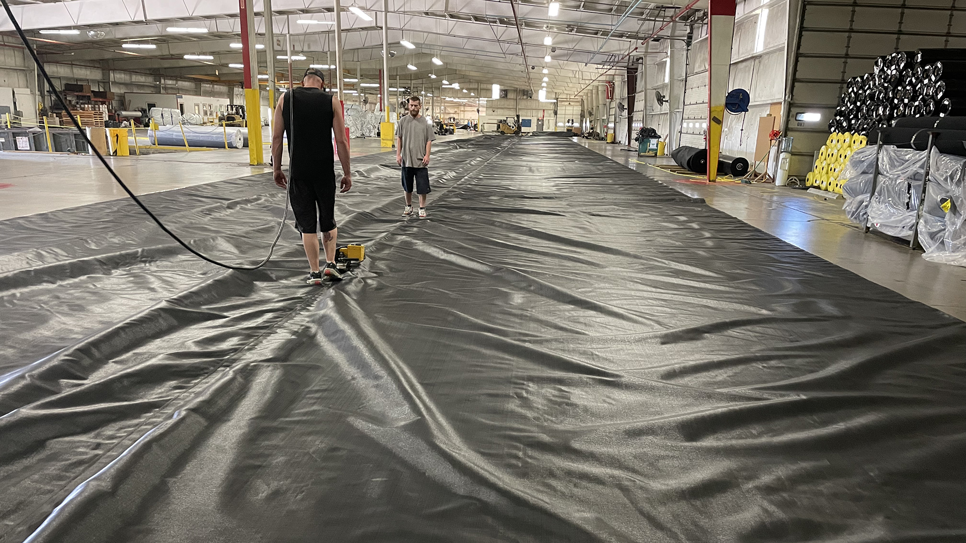 Inland Tarp & Liner geomembrane fabrication